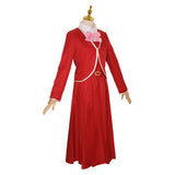 Kaii To Otome To Kamikakushi Oto Adashino Red Dress Cosplay Costume Outfits Halloween Carnival Suit