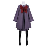 Kaiju Girl Caramelise Kuroe Akaishi Women Purple Outfit Cosplay Costume Halloween Carnival Party Suit