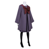 Kaiju Girl Caramelise Kuroe Akaishi Women Purple Outfit Cosplay Costume Halloween Carnival Party Suit