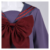 Kaiju Girl Caramelise Kuroe Akaishi Women Purple Outfit Cosplay Costume Halloween Carnival Party Suit