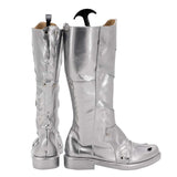 Kaiju No. 8 Kikoru Shinomiya Sliver Boots Anime Character Cosplay Shoes