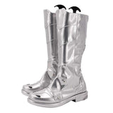 Kaiju No. 8 Kikoru Shinomiya Sliver Boots Anime Character Cosplay Shoes