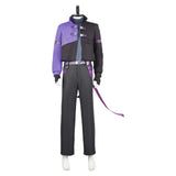 Kaiju No. 8 Soshiro Hoshina Purple Suit Cosplay Costume Outfits