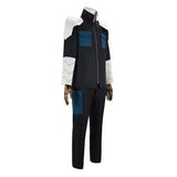 Kaiju No.8 SOSHIRO HOSHINA Black Outfit Cosplay Costume Halloween Carnival Party Suit 