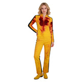 Kill Bill The Bride Women Yellow Training Outfit Cosplay Costume Halloween Carnival Party Suit