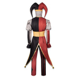 Kingdom of Marionettes Jestyn Red Clown Suit Cosplay Costume Halloween Carnival Party Suit