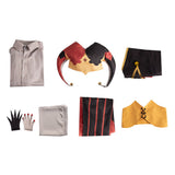 Kingdom of Marionettes Jestyn Red Clown Suit Cosplay Costume Halloween Carnival Party Suit