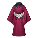 KNY Douma Cosplay Red Costume Halloween Carnival Party Suit