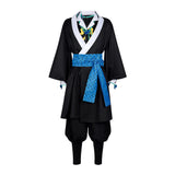 KNY Kaigaku Black Outfit Cosplay Costume Halloween Carnival Party Suit