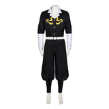 KNY Kaigaku Black Outfit Cosplay Costume Halloween Carnival Party Suit