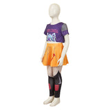 Kpop Demon Hunters Mila Kids Cosplay Costume Outfit Halloween Carnival Suit