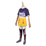 Kpop Demon Hunters Mila Kids Cosplay Costume Outfit Halloween Carnival Suit