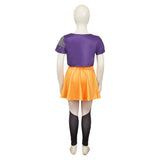 Kpop Demon Hunters Mila Kids Cosplay Costume Outfit Halloween Carnival Suit