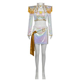 Kpop Demon Hunters Mira Cosplay Costume Outfit Halloween Carnival Suit