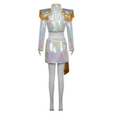 Kpop Demon Hunters Mira Cosplay Costume Outfit Halloween Carnival Suit