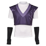 KPop Demon Hunters Mystery Saja Black And Purple Top Halloween Carnival Suit