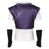 KPop Demon Hunters Mystery Saja Black And Purple Top Halloween Carnival Suit
