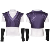 KPop Demon Hunters Mystery Saja Black And Purple Top Halloween Carnival Suit