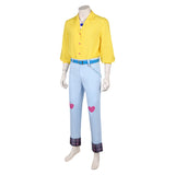KPop Demon Hunters Romance Yellow Outfits Cosplay Costume Halloween Carnival Suit