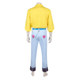 KPop Demon Hunters Romance Yellow Outfits Cosplay Costume Halloween Carnival Suit