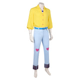 KPop Demon Hunters Romance Yellow Outfits Cosplay Costume Halloween Carnival Suit
