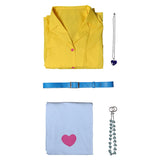 KPop Demon Hunters Romance Yellow Outfits Cosplay Costume Halloween Carnival Suit