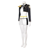 KPOP Demon Hunters Rumi Kids Black Cosplay Costume Halloween Carnival Party Suit