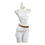 Kpop Demon Hunters Rumi Kids Cosplay Costume Outfit Halloween Carnival Suit