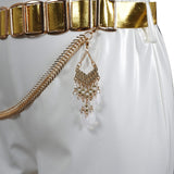 Kpop Demon Hunters Rumi Kids Cosplay Costume Outfit Halloween Carnival Suit