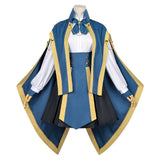 Kunon the Sorcerer Can See Kunon Gurion Adult Female Blue Cosplay Costume Halloween Carnival Party Suit