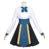 Kunon the Sorcerer Can See Kunon Gurion Adult Female Blue Cosplay Costume Halloween Carnival Party Suit