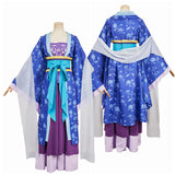 Kusuriya no Hitorigoto Costume Lihua Cosplay Blue Hanfu Outfit For Adult Female Halloween Carnival Suit