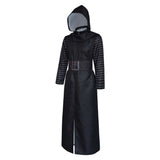 Kylo Ren Black Outfit Cosplay Costume Halloween Carnival Party Suit   