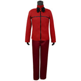 Hazbin Hotel Demon Alastor TV Character Red Suit Cosplay Costume Outfits