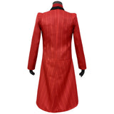 Hazbin Hotel Demon Alastor TV Character Red Suit Cosplay Costume Outfits
