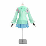 Overwatch OW Costume Kiriko Cosplay Blue Dress Outifit For Adult Female Halloween Carnival Suit