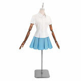 Overwatch OW Costume Kiriko Cosplay Blue Dress Outifit For Adult Female Halloween Carnival Suit
