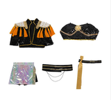 Rumi/Zoey/Mira Cosplay Black Golden Performance Outfit For Adult Female Halloween Carnival Suit