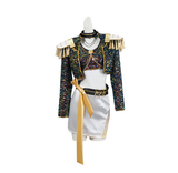 Rumi/Zoey/Mira Cosplay Golden Outfit Kids Halloween Cosplay Costume