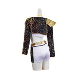 Rumi/Zoey/Mira Cosplay Golden Outfit Kids Halloween Cosplay Costume