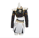 Rumi/Zoey/Mira Cosplay Golden Outfit Kids Halloween Cosplay Costume