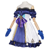 LABUBU Purple Dress Cosplay Costume Halloween Carnival Party Suit