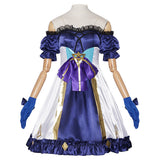 LABUBU Purple Dress Cosplay Costume Halloween Carnival Party Suit