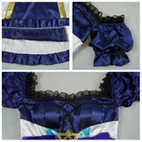 LABUBU Purple Dress Cosplay Costume Halloween Carnival Party Suit