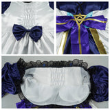 LABUBU Purple Dress Cosplay Costume Halloween Carnival Party Suit