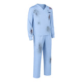 Lanterns John Stewart  Blue Outfit Cosplay Costume Halloween Carnival Party Suit