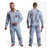 Lanterns Technician Gray Outfit Cosplay Costume Halloween Carnival Party Suit
