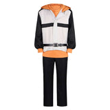 LAZARUS Costume Leland Cosplay Orange Set Outfits For Unisex Adult Man Female Halloween Carnival Suit