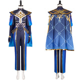 Arcane Costume League of Legends Caitlyn Kiramman Cosplay Blue Outfit For Adult Female Halloween Carnival Suit
