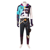 League of Legends Ekko Cosplay Costume Halloween Carnival Suit